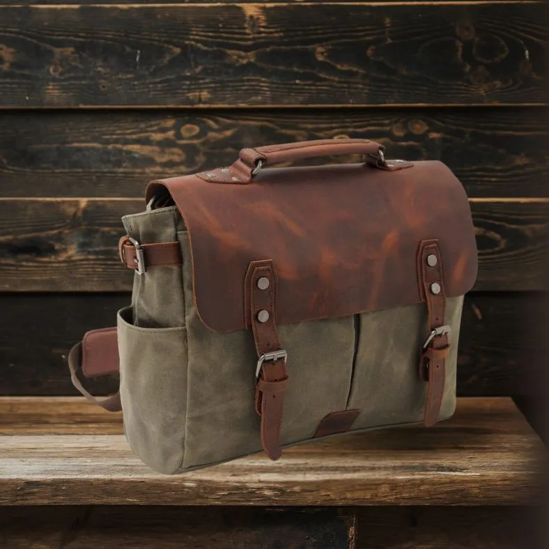 Efficient operation Canvas Crossbody PETERSBURG On-budget Messenger Bag |