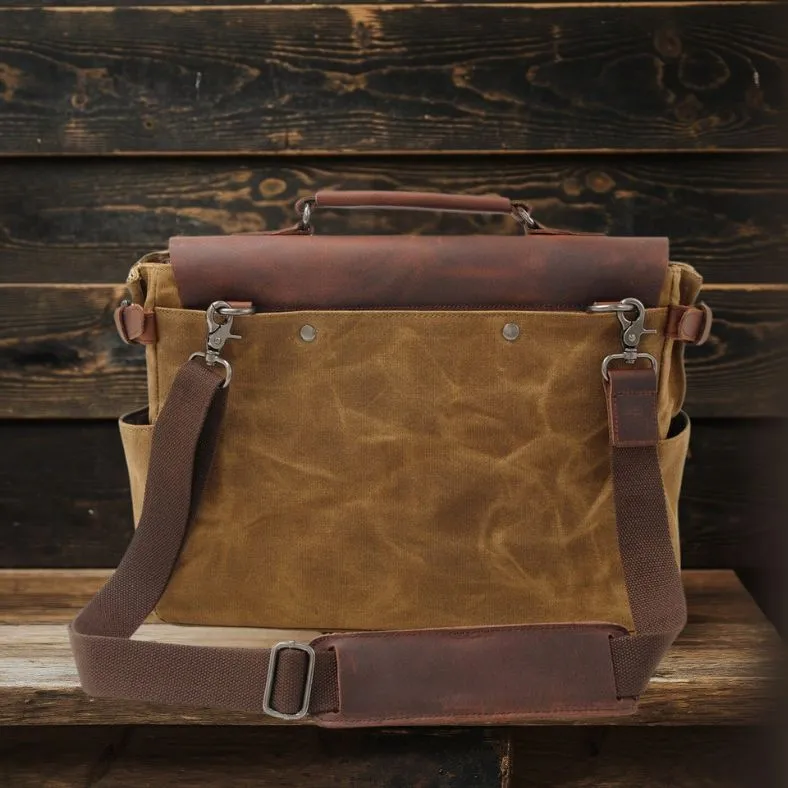 Efficient operation Canvas Crossbody PETERSBURG On-budget Messenger Bag |