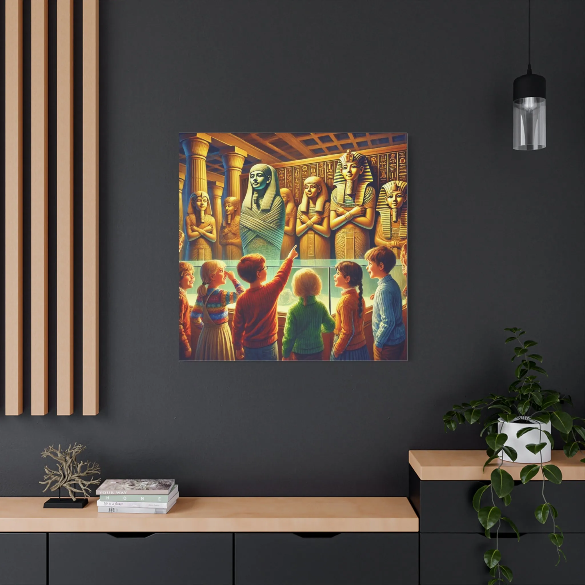 Egyptian Adventure Wall Art - Matte Canvas, Stretched, Gifts for friends, Gifts for love ones, Home decoration, Office decoration
