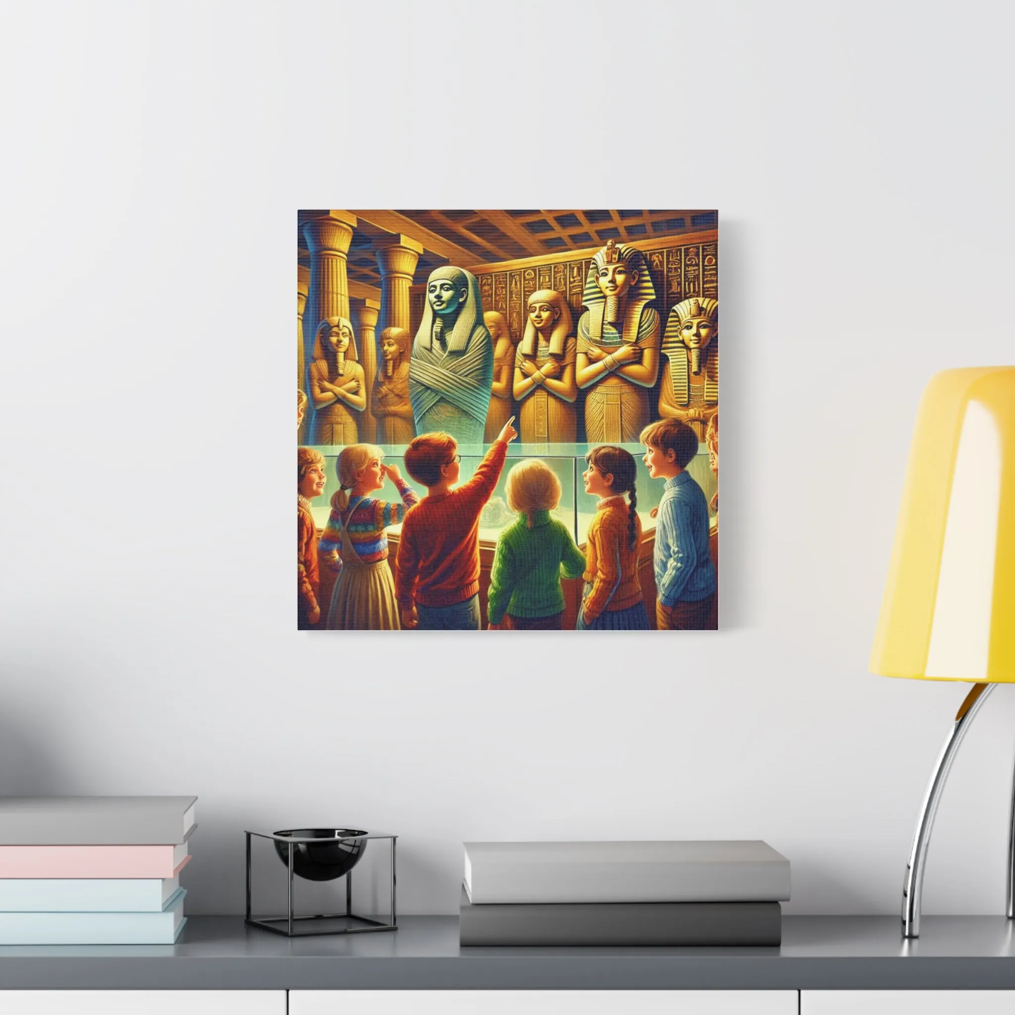 Egyptian Adventure Wall Art - Matte Canvas, Stretched, Gifts for friends, Gifts for love ones, Home decoration, Office decoration