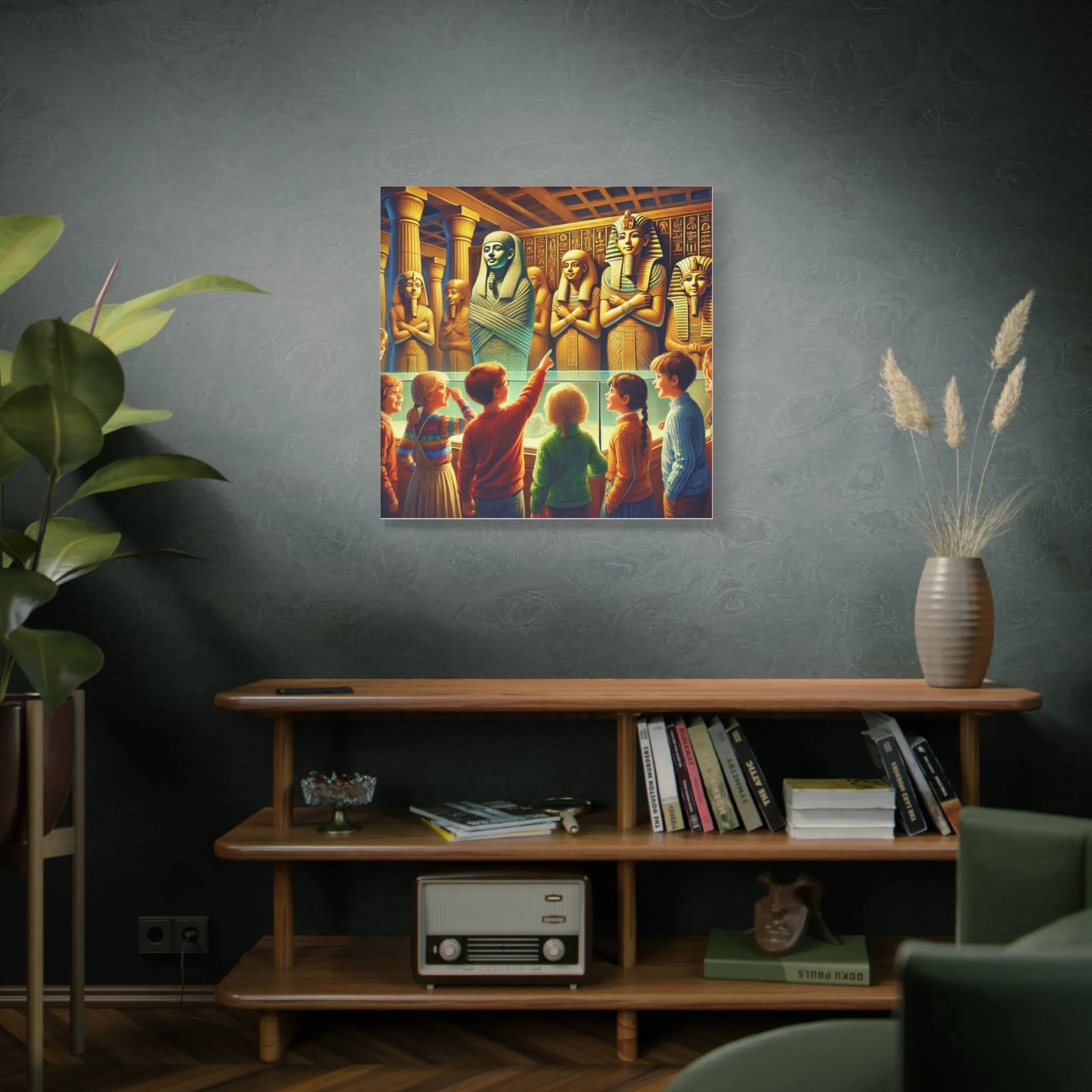 Egyptian Adventure Wall Art - Matte Canvas, Stretched, Gifts for friends, Gifts for love ones, Home decoration, Office decoration