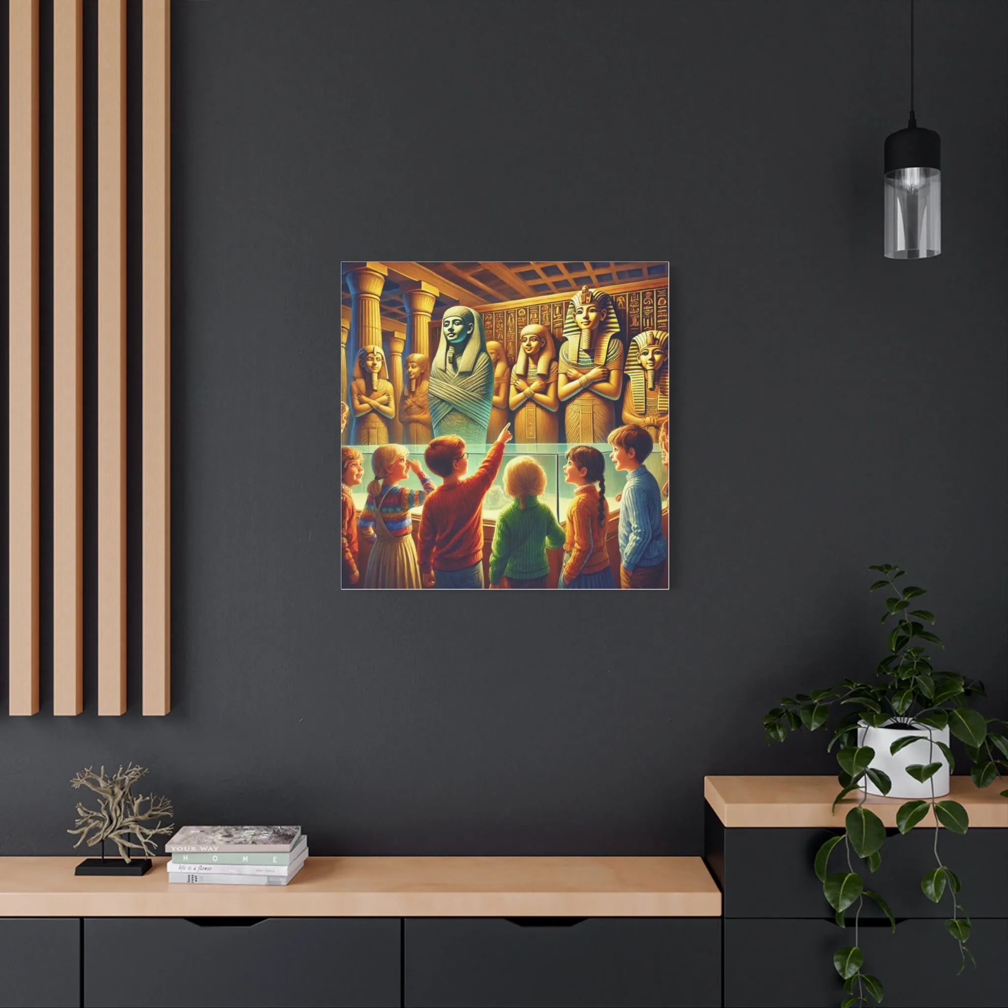 Egyptian Adventure Wall Art - Matte Canvas, Stretched, Gifts for friends, Gifts for love ones, Home decoration, Office decoration
