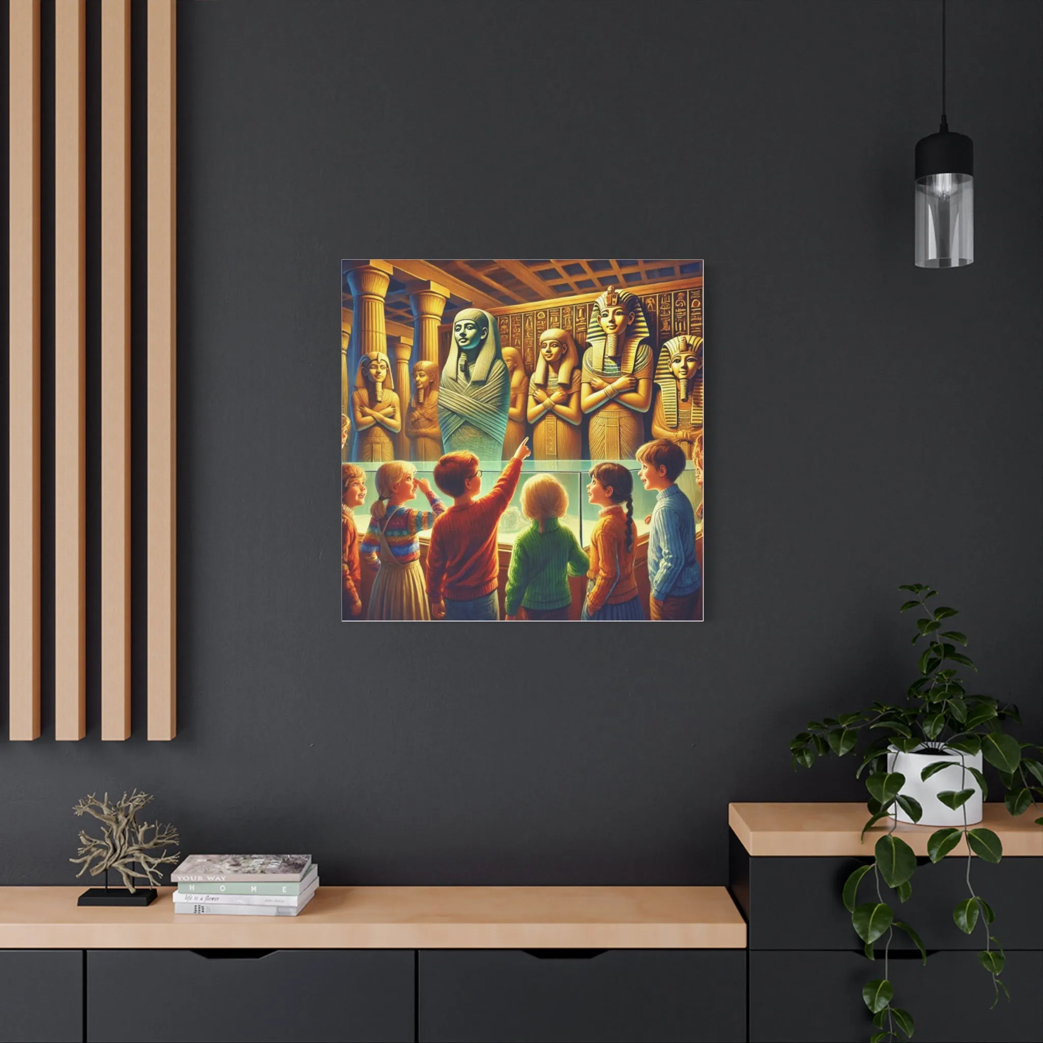 Egyptian Adventure Wall Art - Matte Canvas, Stretched, Gifts for friends, Gifts for love ones, Home decoration, Office decoration