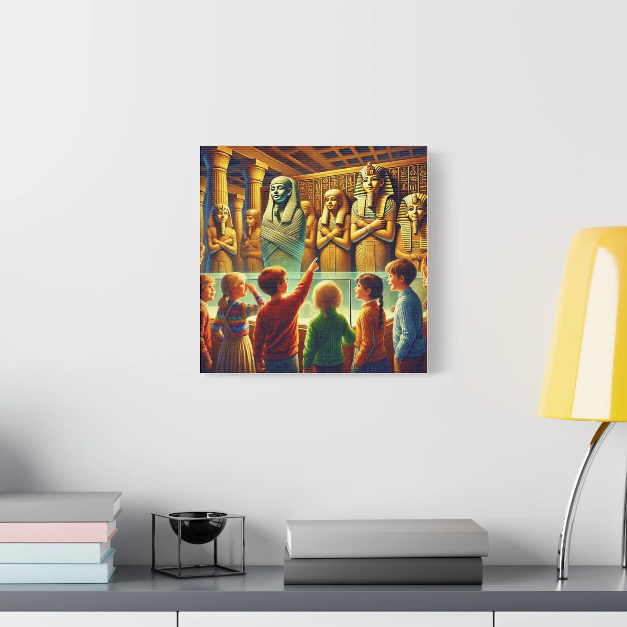 Egyptian Adventure Wall Art - Matte Canvas, Stretched, Gifts for friends, Gifts for love ones, Home decoration, Office decoration
