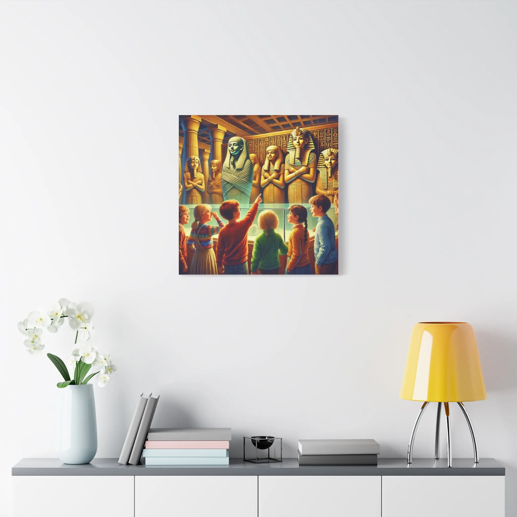 Egyptian Adventure Wall Art - Matte Canvas, Stretched, Gifts for friends, Gifts for love ones, Home decoration, Office decoration