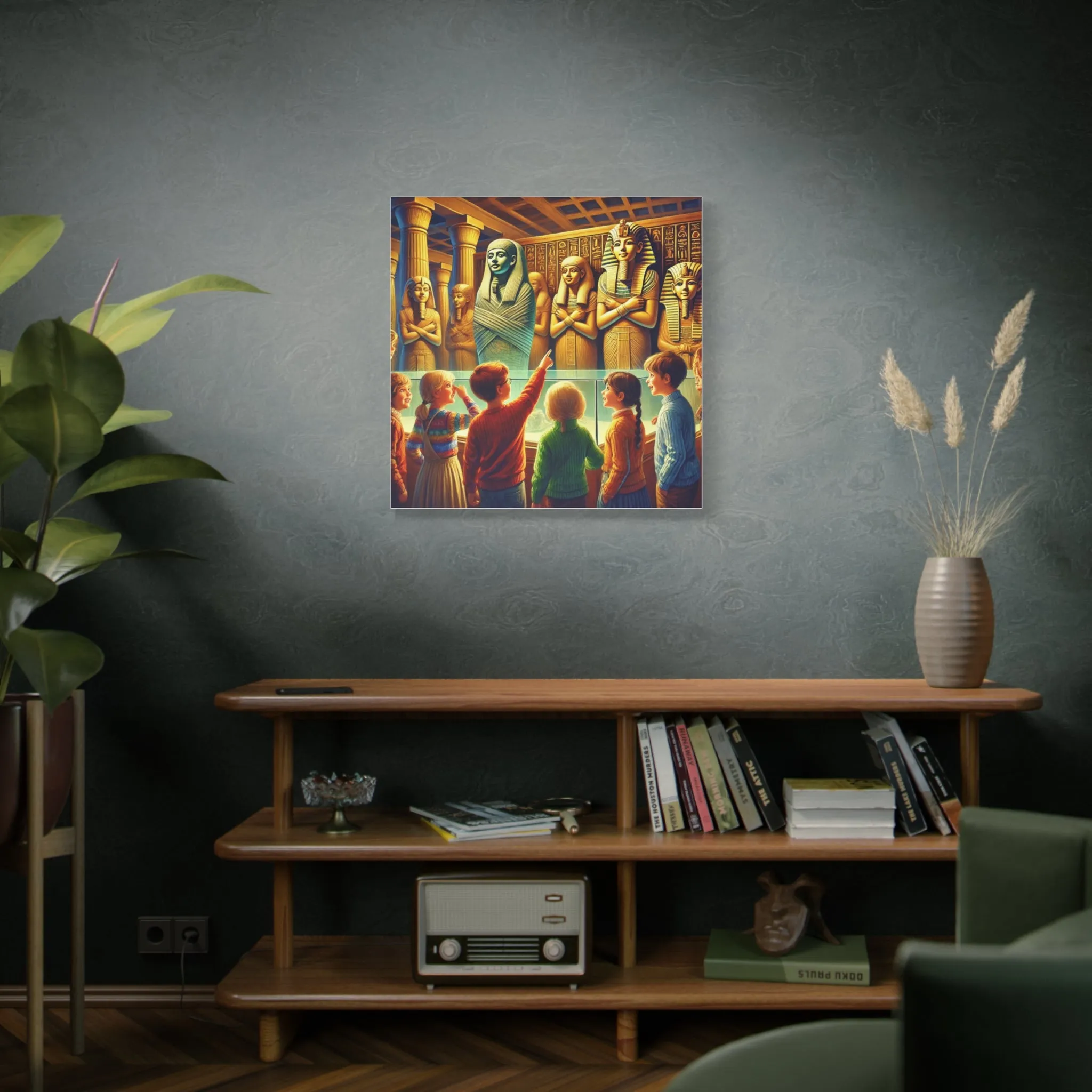 Egyptian Adventure Wall Art - Matte Canvas, Stretched, Gifts for friends, Gifts for love ones, Home decoration, Office decoration