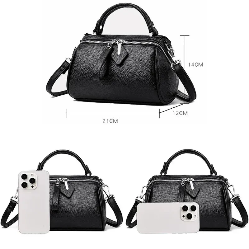 Ella | Elegant Leather Crossbody Sling Bag