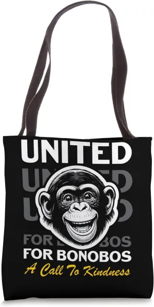 Endangered Species Bonobo Animal Rights Activist Tote Bag