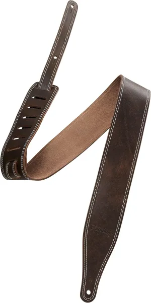 Epiphone Premium Leather Guitar Strap, Brown