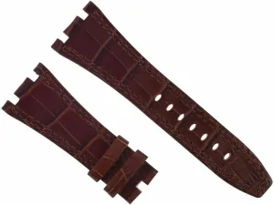 Ewatchparts 28mm Leather Watch Band Strap Compatible With 42mm Audemars Piguet 15703ST 26470ST B6