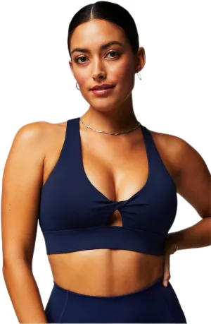 Fabletics Women's Oasis Twist Sports Bra, Workout, Yoga, Athletic, Fitness