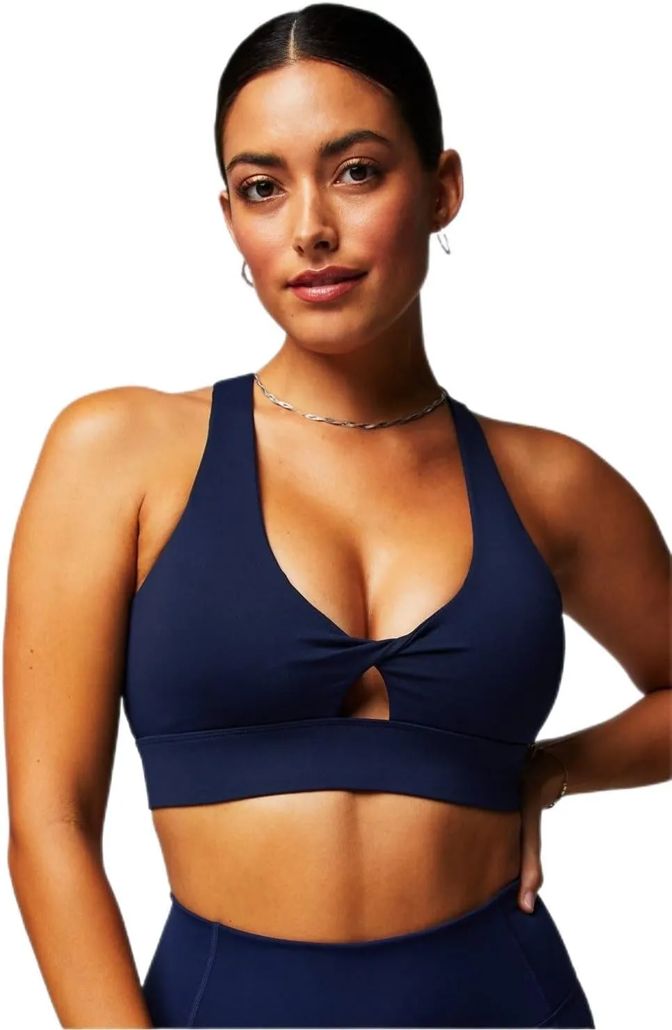 Fabletics Women's Oasis Twist Sports Bra, Workout, Yoga, Athletic, Fitness