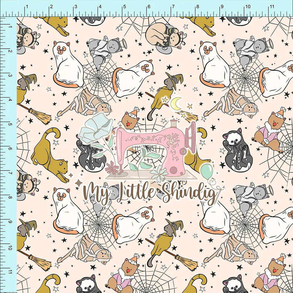 Fabric Club Month 16 - MeWOW Kitties (pre-order)