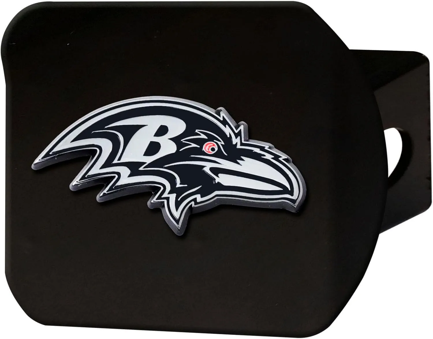 FANMATS NFL Unisex-Adult Chrome & Chrome Logo