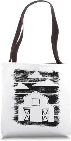 Farm Barn Husbandman Profession Tote Bag