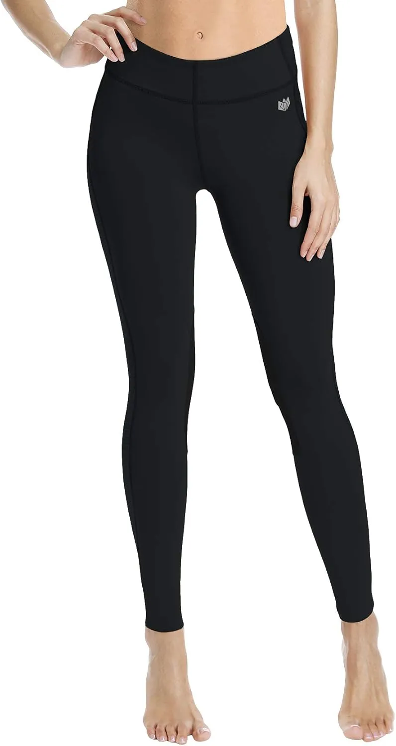 FitsT4 Sports Women's Riding Tights Knee Patch Ventilated Active Schooling Tights