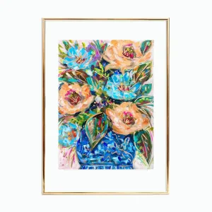 Floral Bouquet Print 11x14