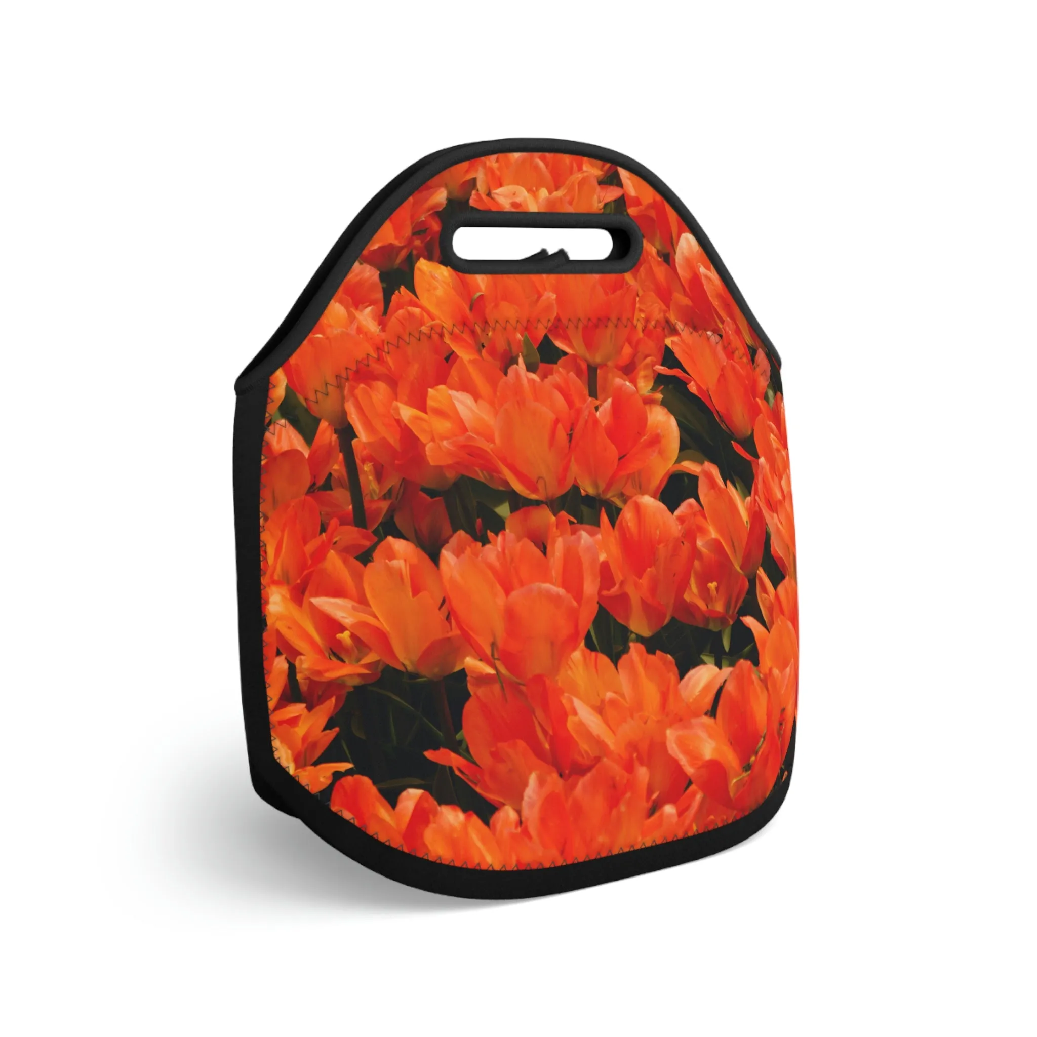 Flowers 03 Neoprene Lunch Bag