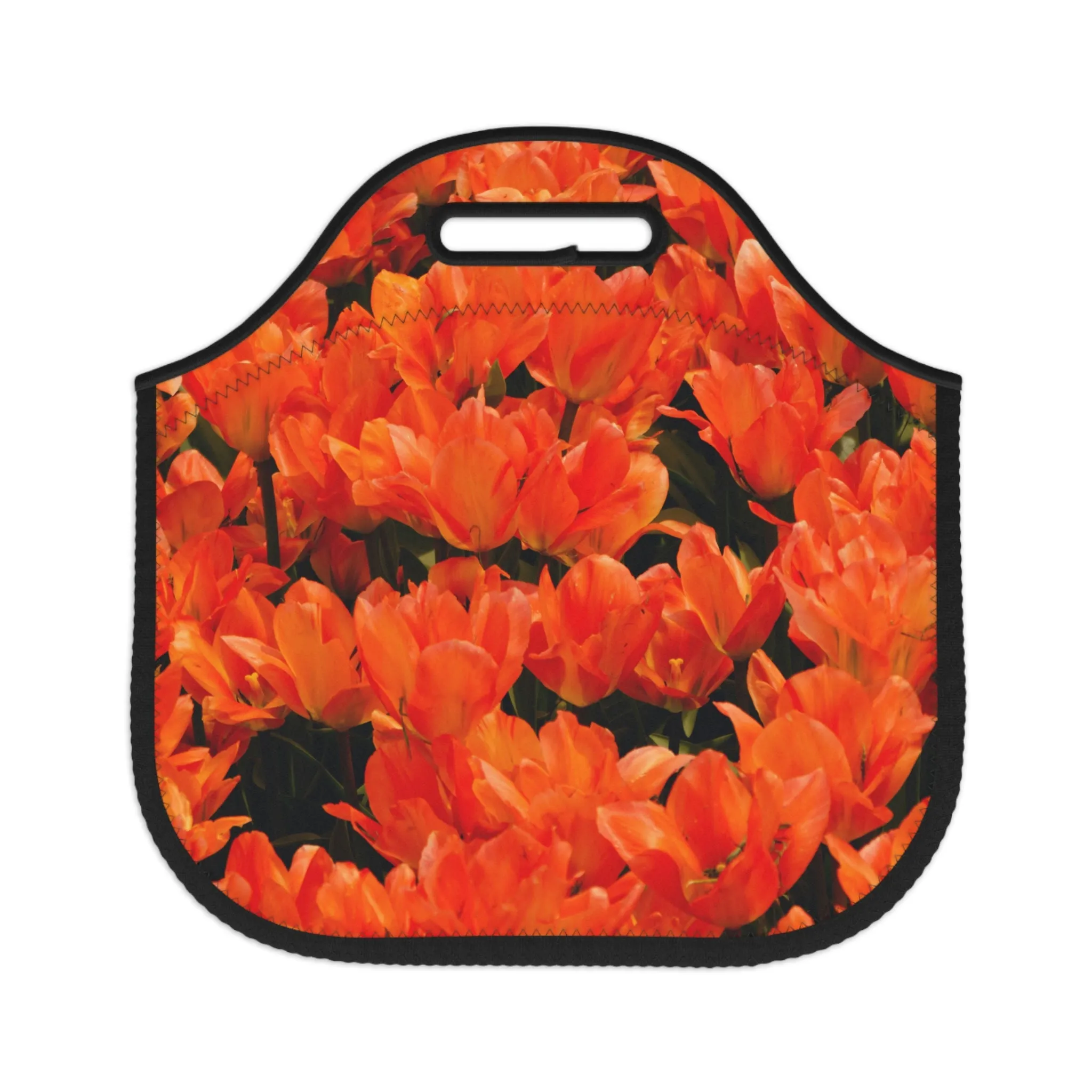 Flowers 03 Neoprene Lunch Bag