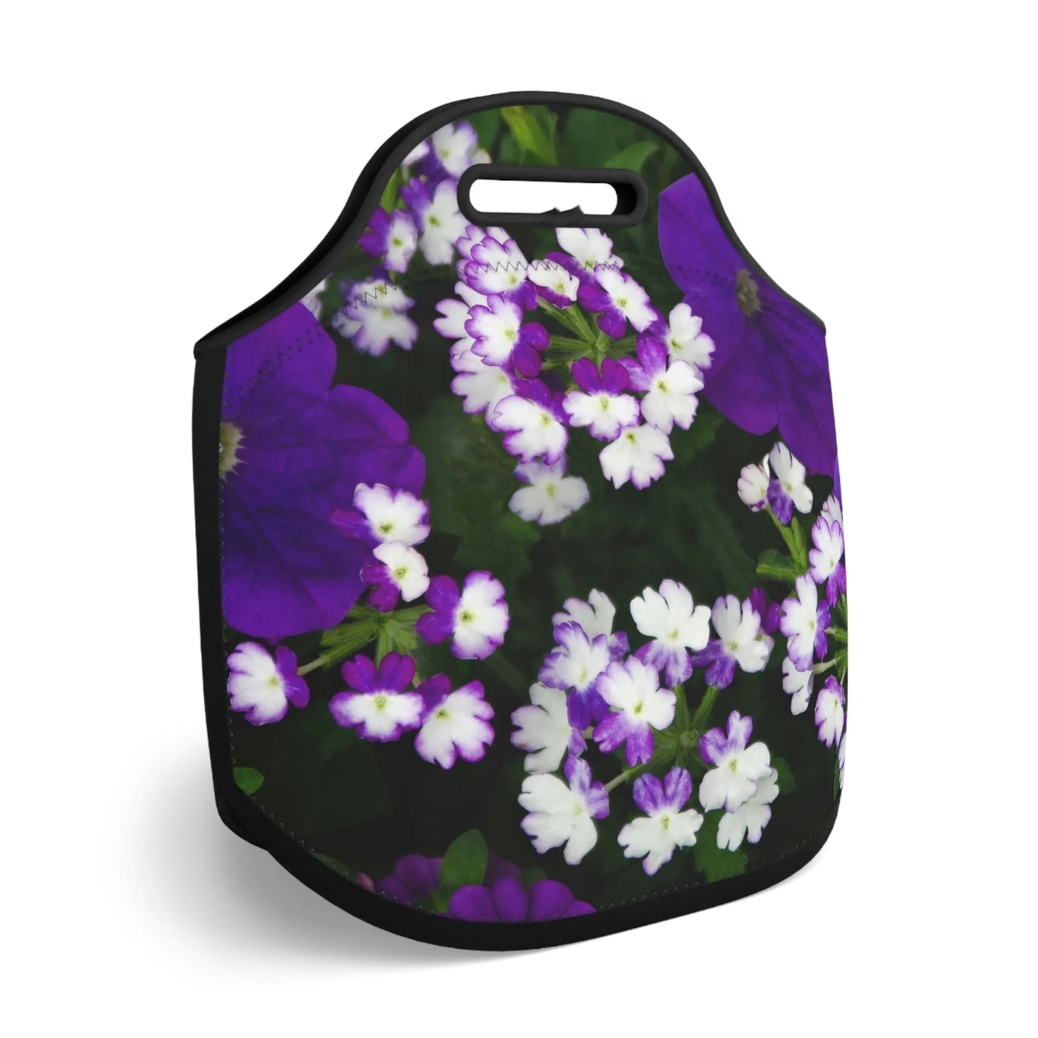 Flowers 04 Neoprene Lunch Bag