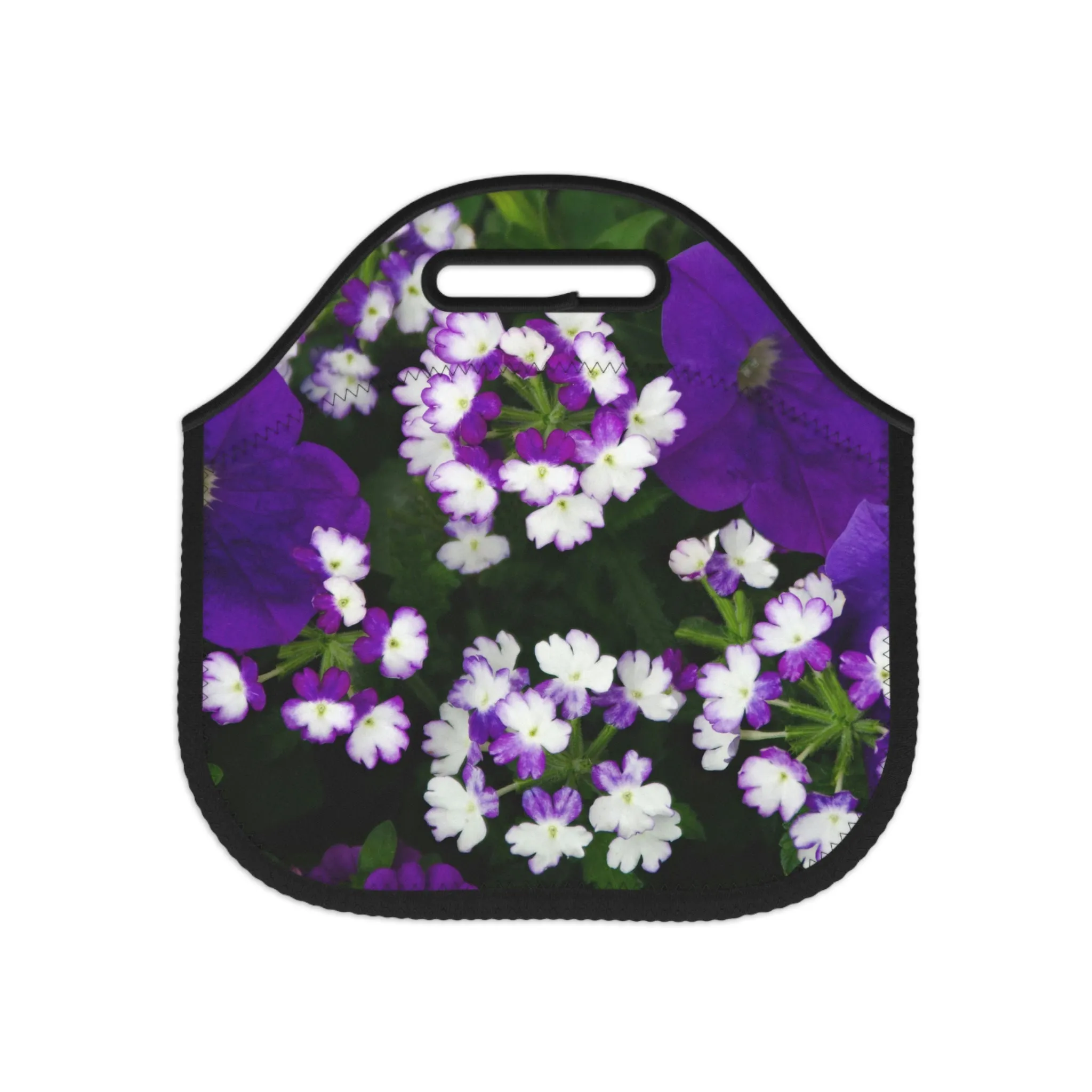 Flowers 04 Neoprene Lunch Bag