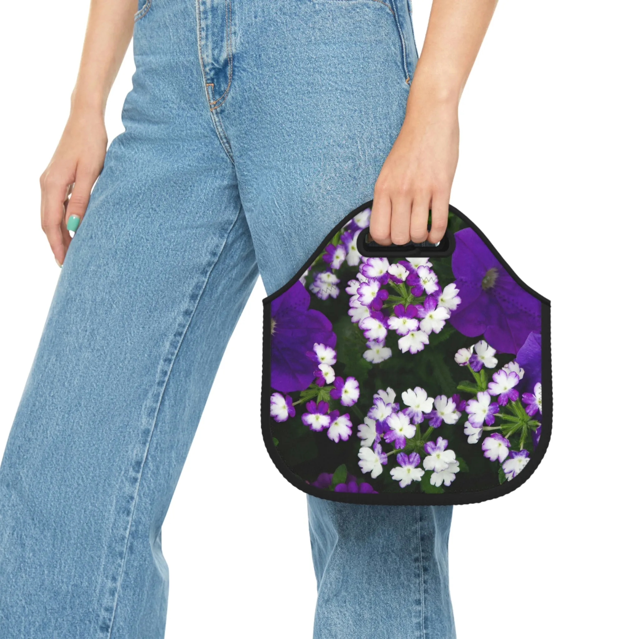 Flowers 04 Neoprene Lunch Bag