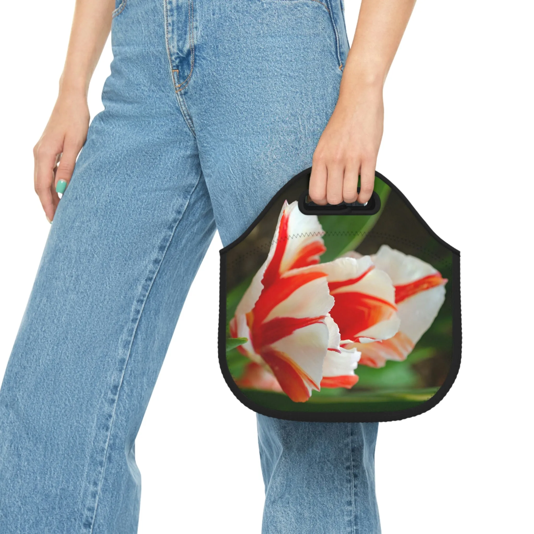 Flowers 05 Neoprene Lunch Bag