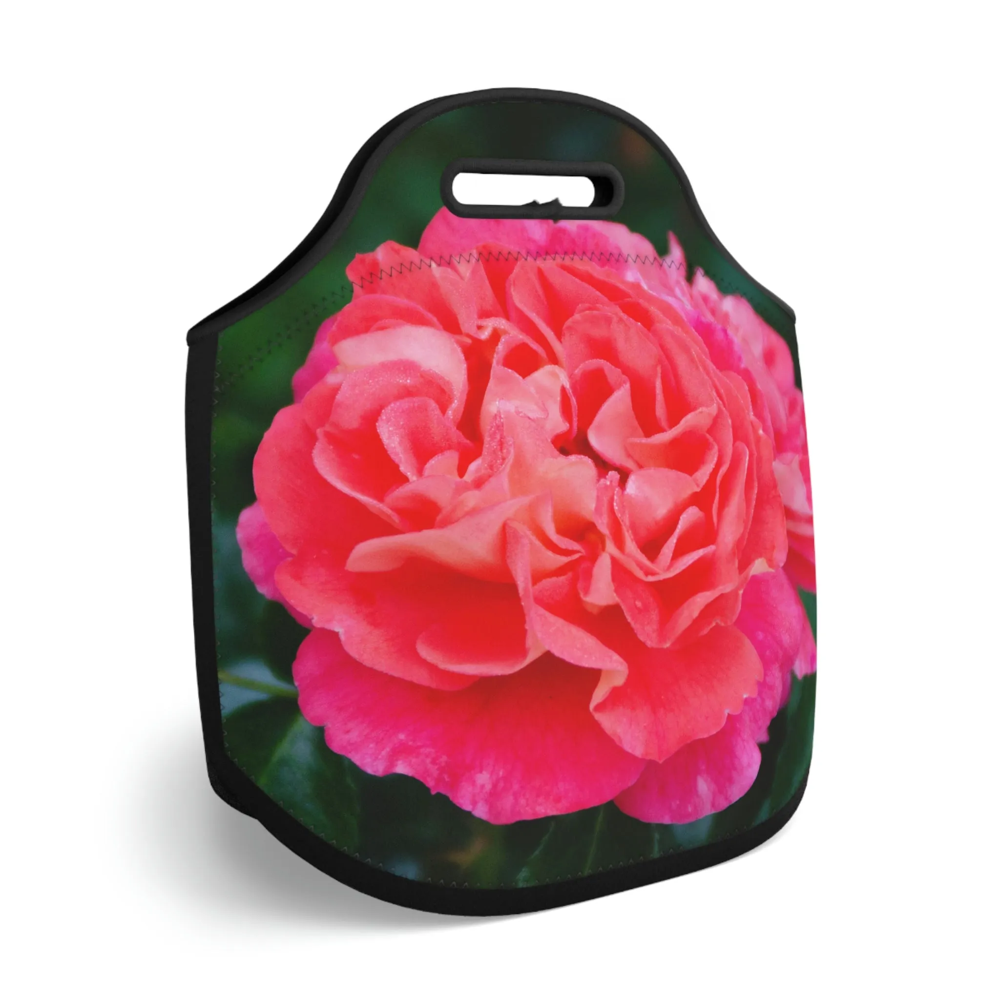 Flowers 08 Neoprene Lunch Bag