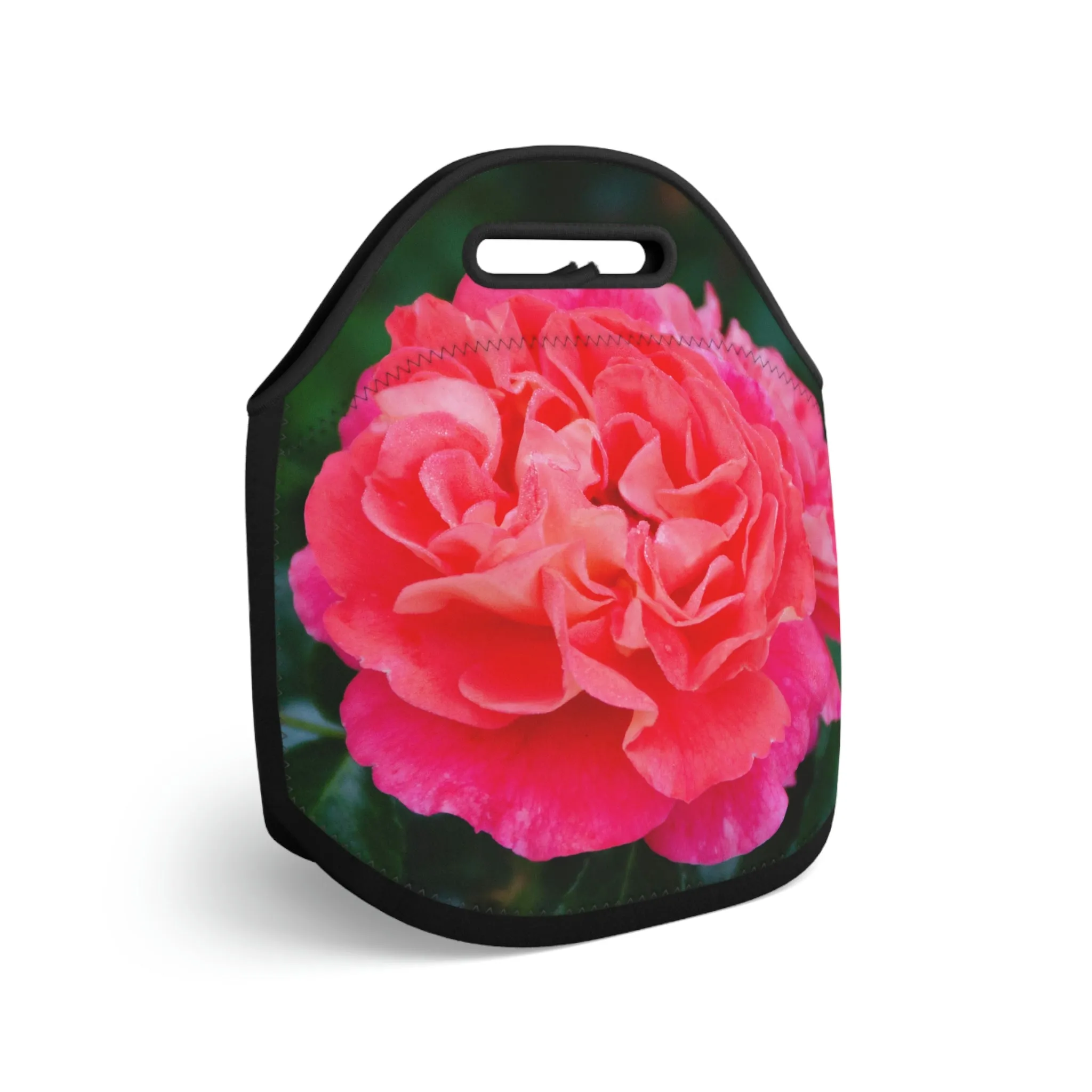 Flowers 08 Neoprene Lunch Bag