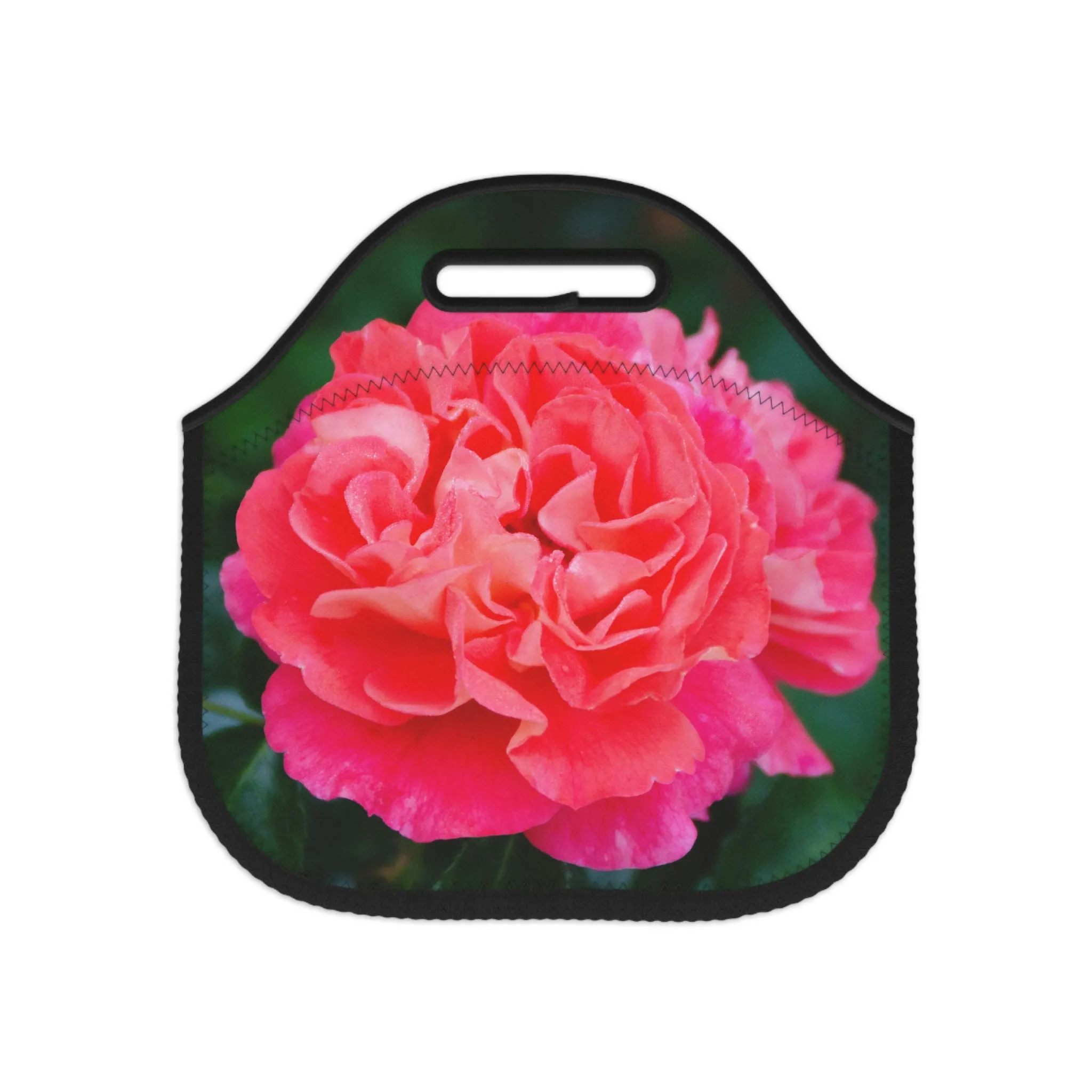 Flowers 08 Neoprene Lunch Bag