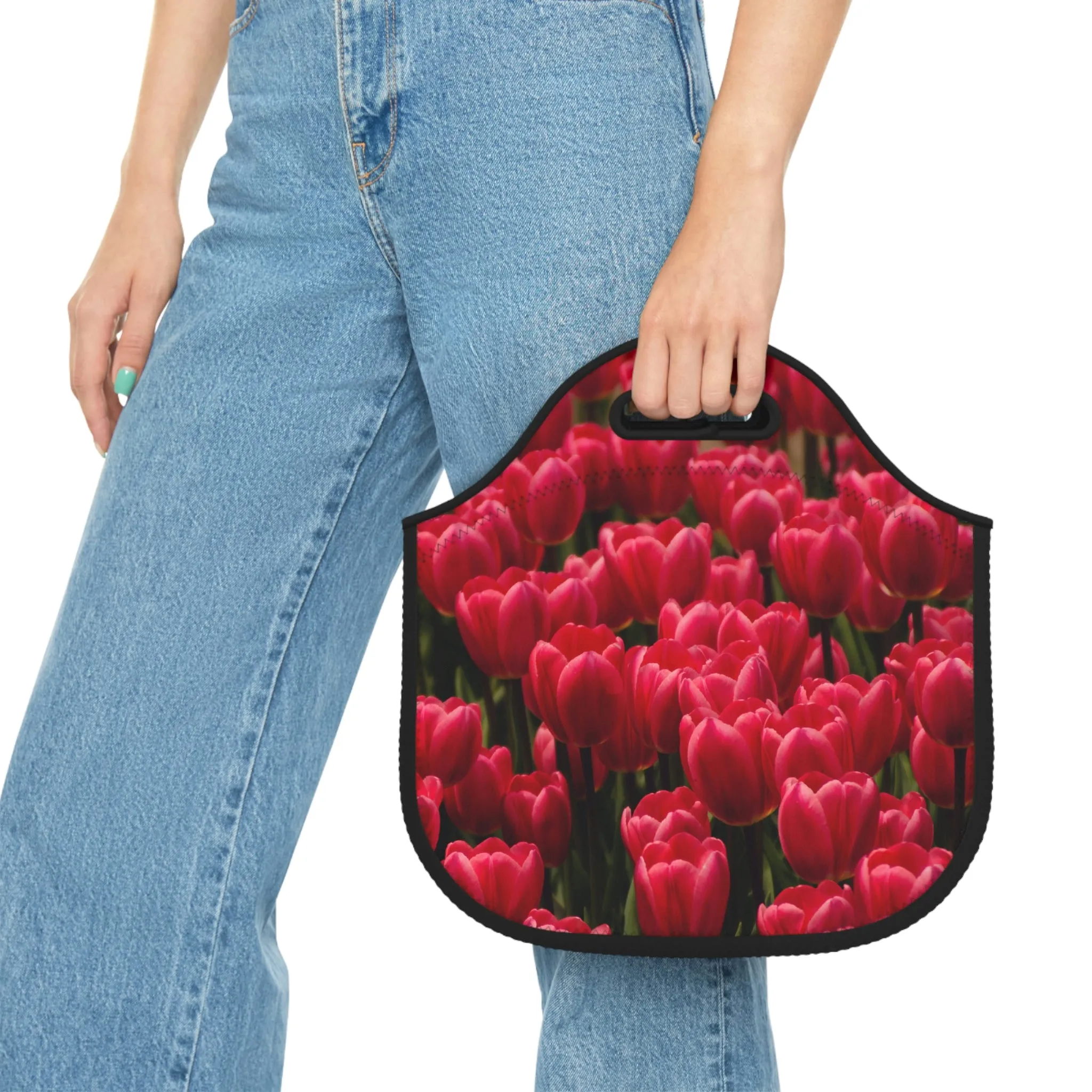 Flowers 16 Neoprene Lunch Bag