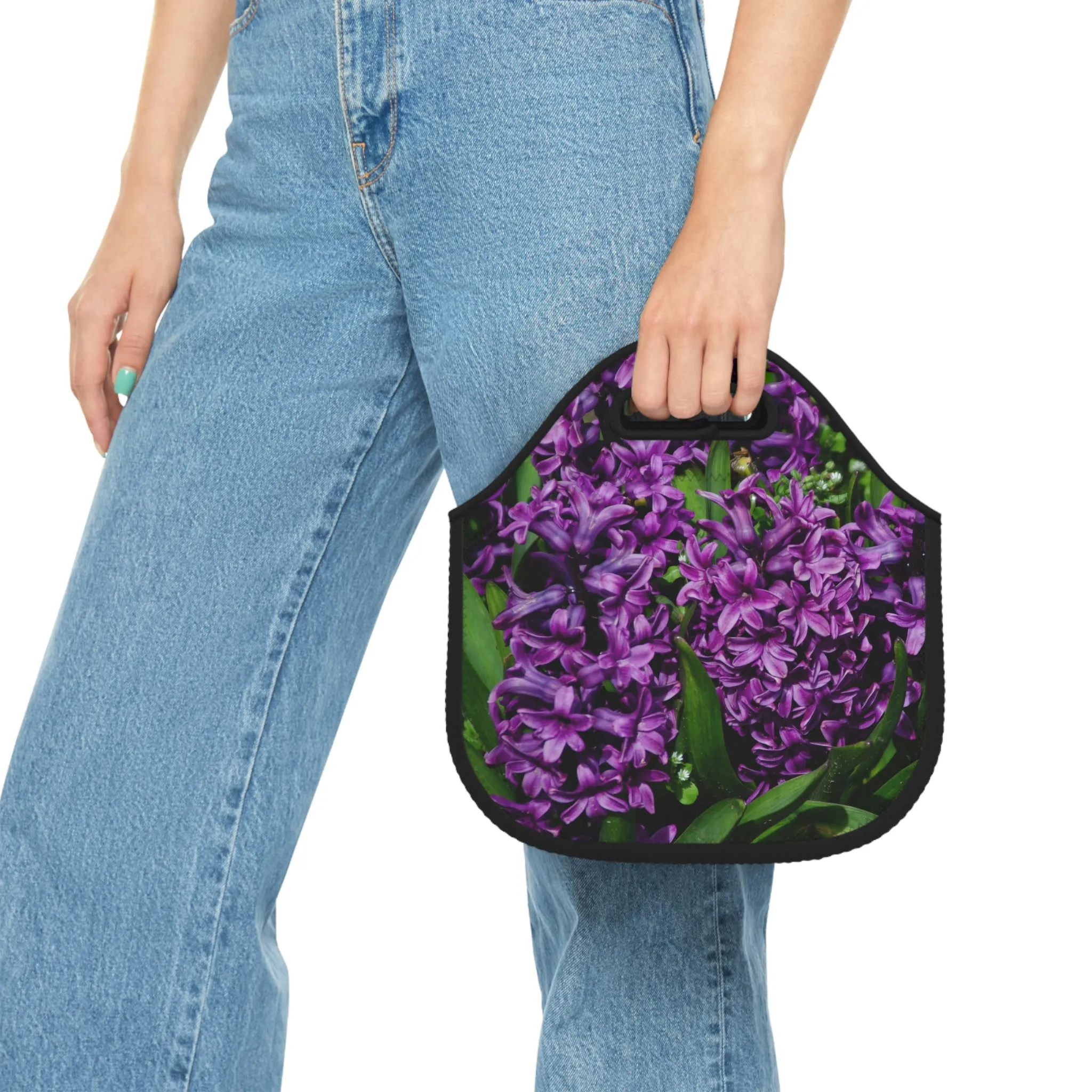 Flowers 21 Neoprene Lunch Bag