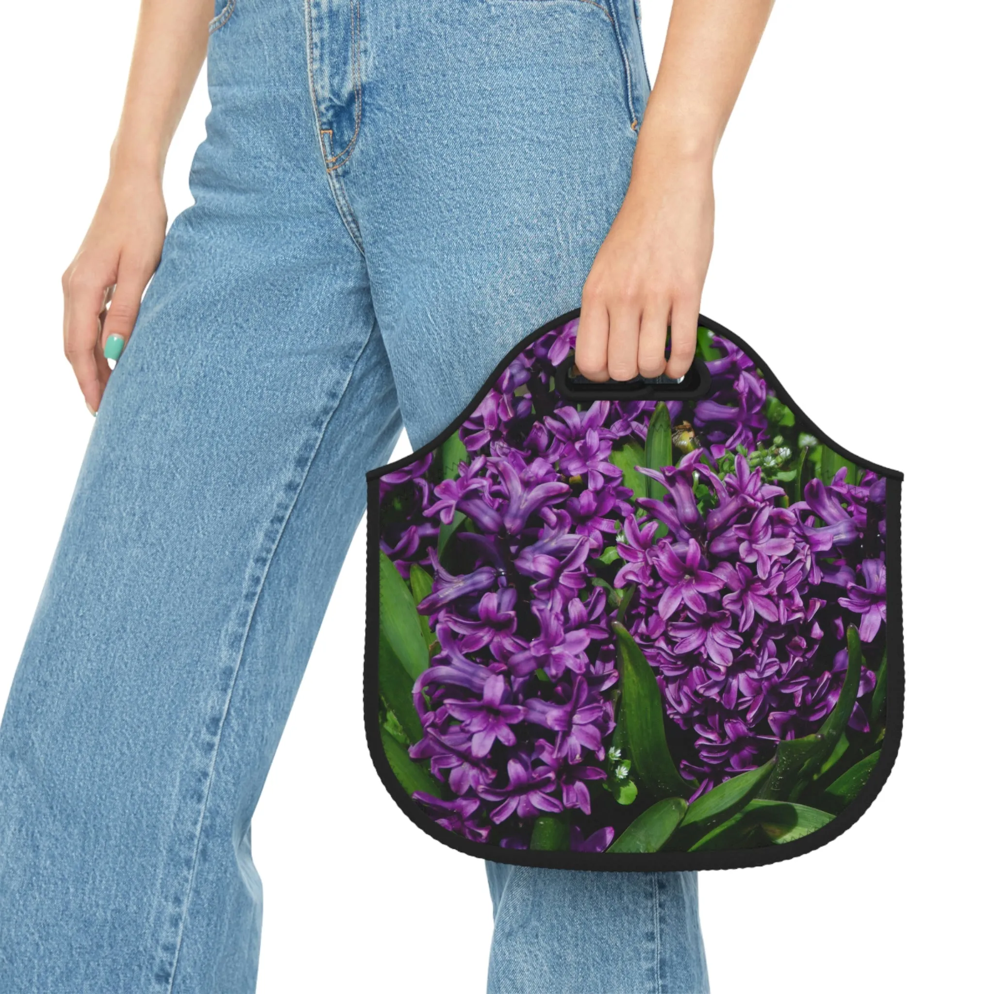Flowers 21 Neoprene Lunch Bag