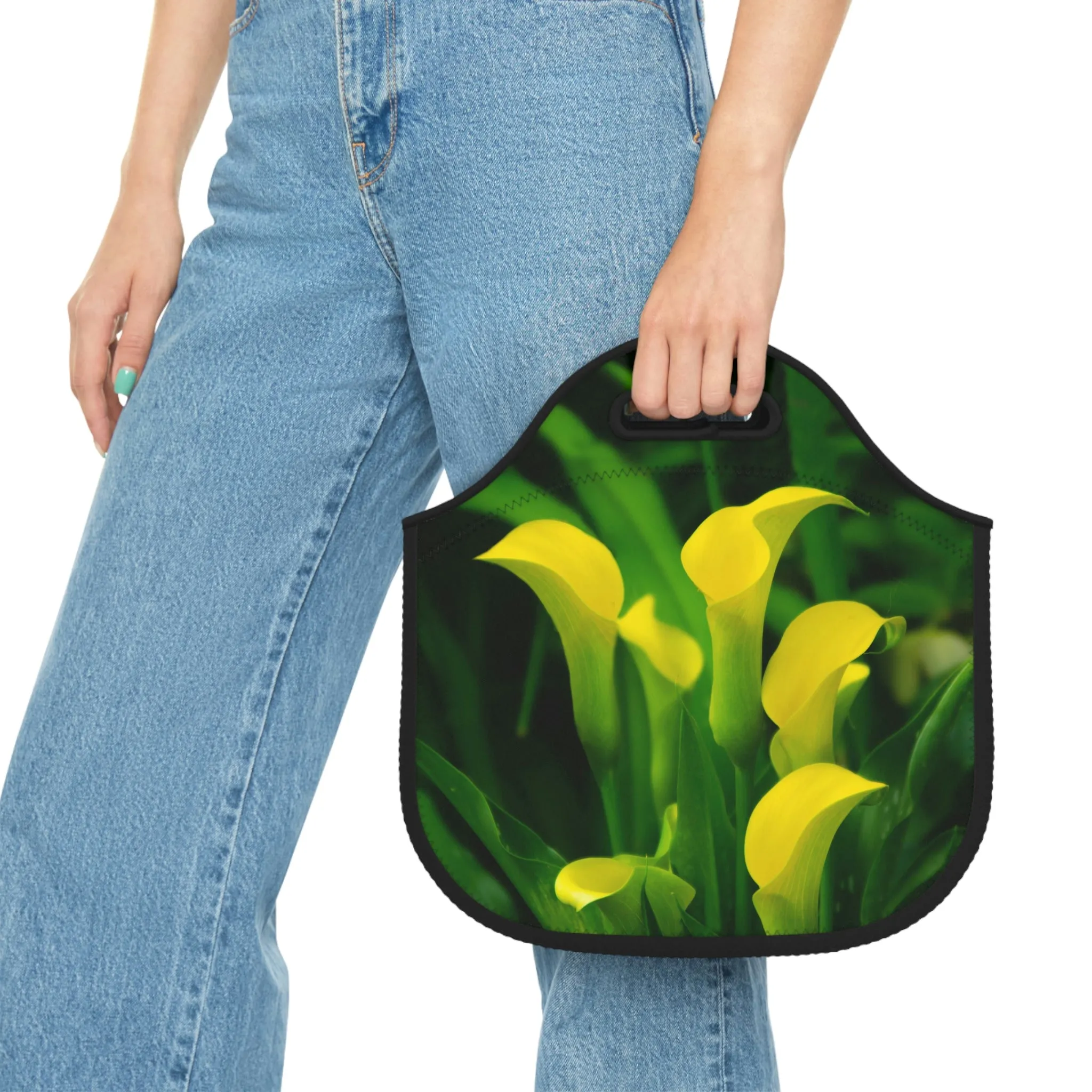 Flowers 33 Neoprene Lunch Bag