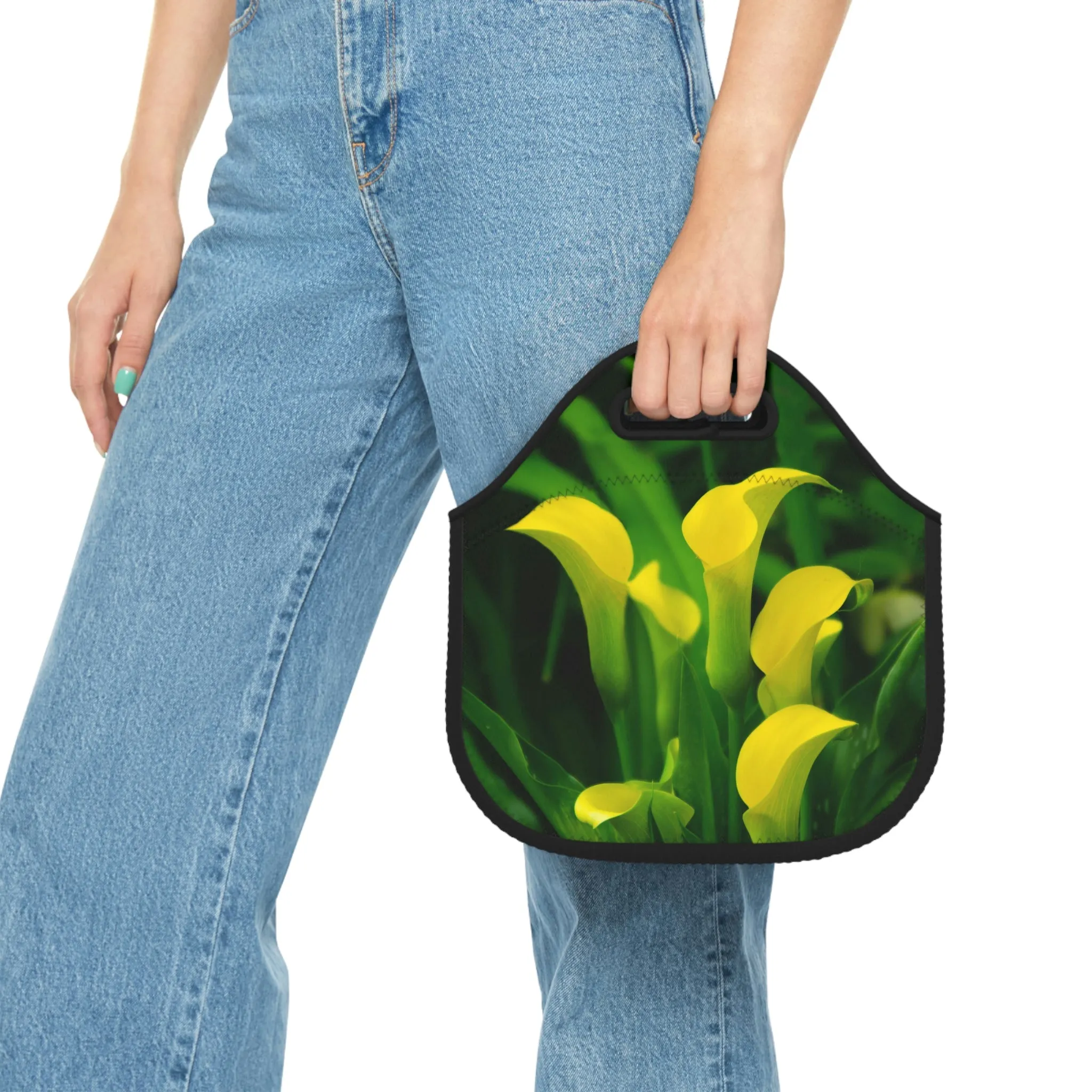 Flowers 33 Neoprene Lunch Bag