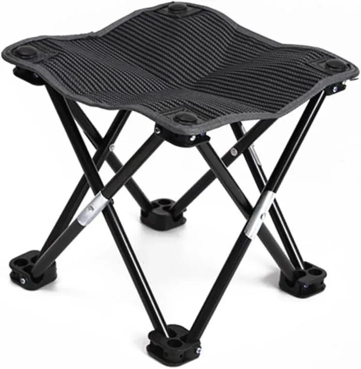 Foldable Camping Stool Lightweight Portable Stool for Travel Hiking Camping Picnic Outdoor Indoor Use