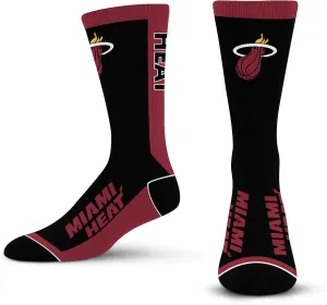 For Bare Feet Men's NBA MVP Crew Sock Medium