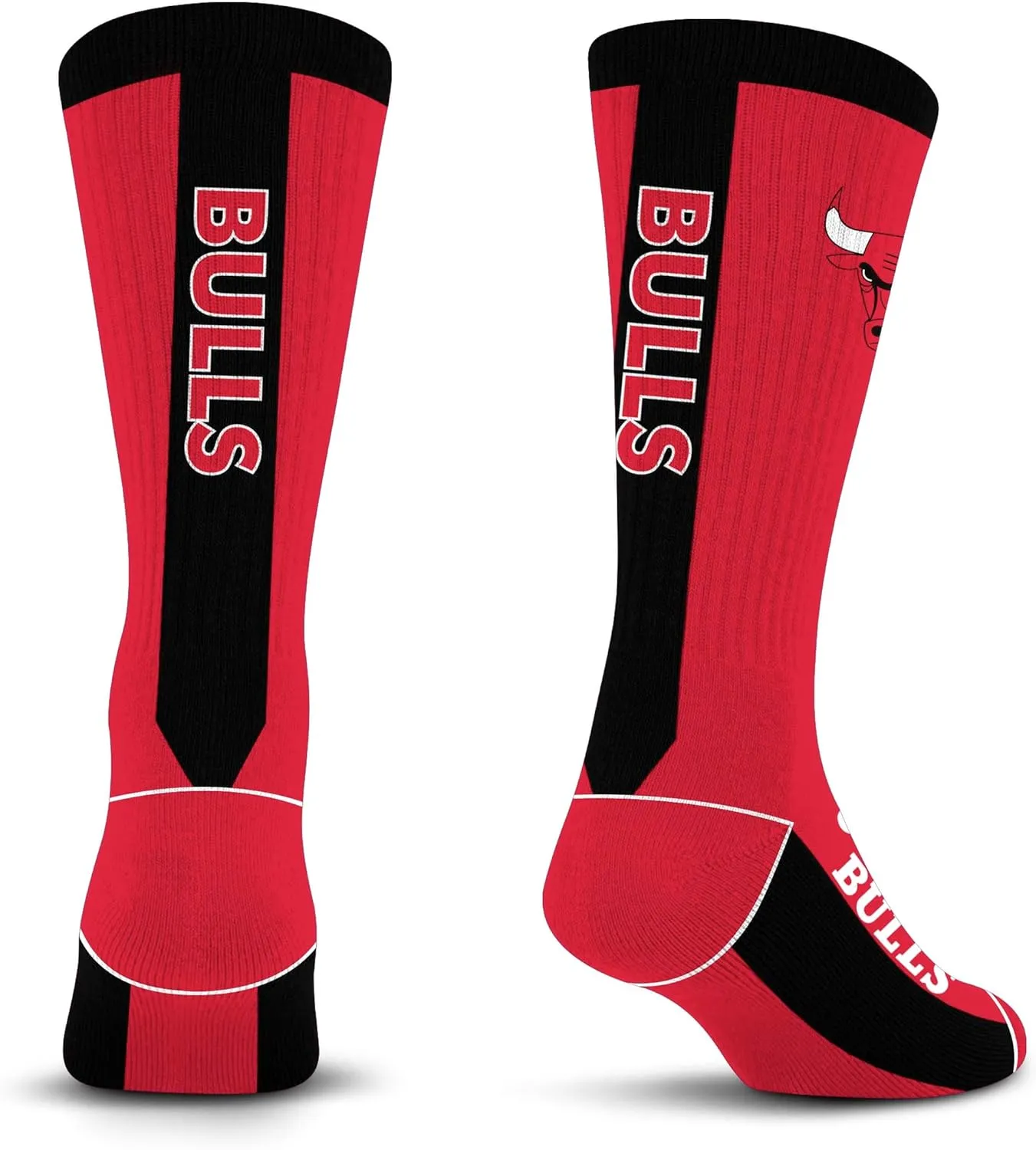 For Bare Feet Men's NBA MVP Crew Sock Medium
