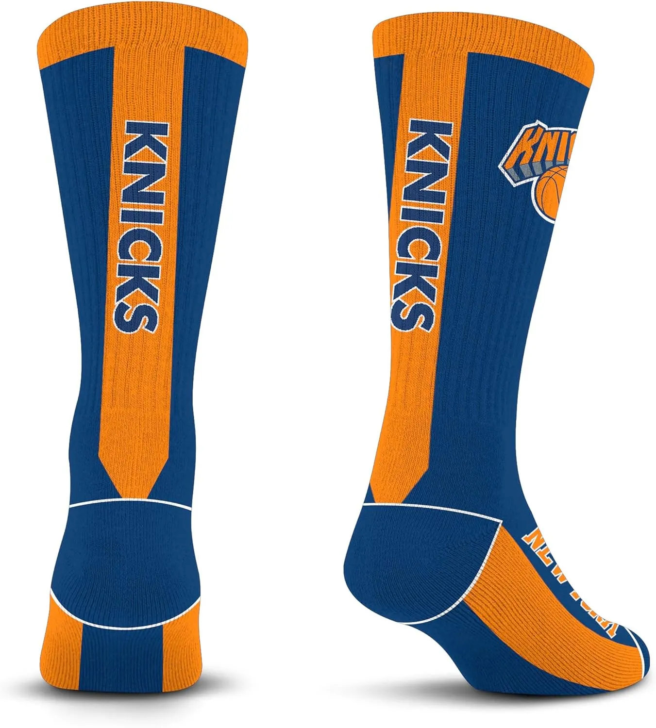 For Bare Feet Men's NBA MVP Crew Sock Medium