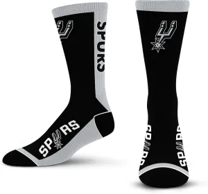 For Bare Feet Men's NBA MVP Crew Sock Medium