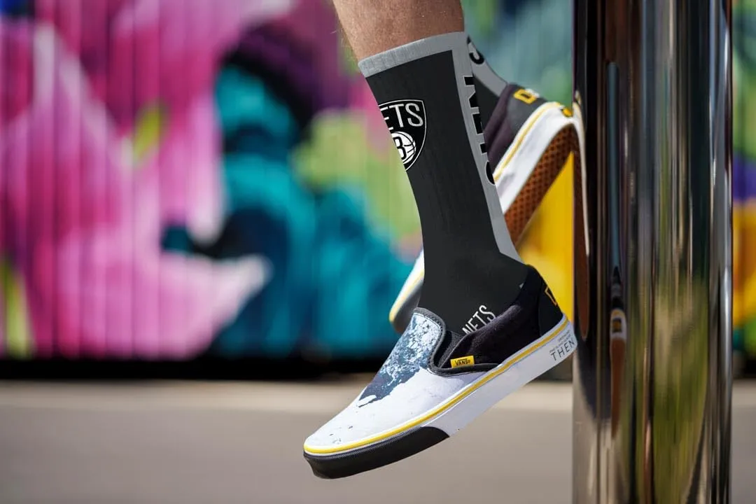For Bare Feet NBA MVP Crew Sock