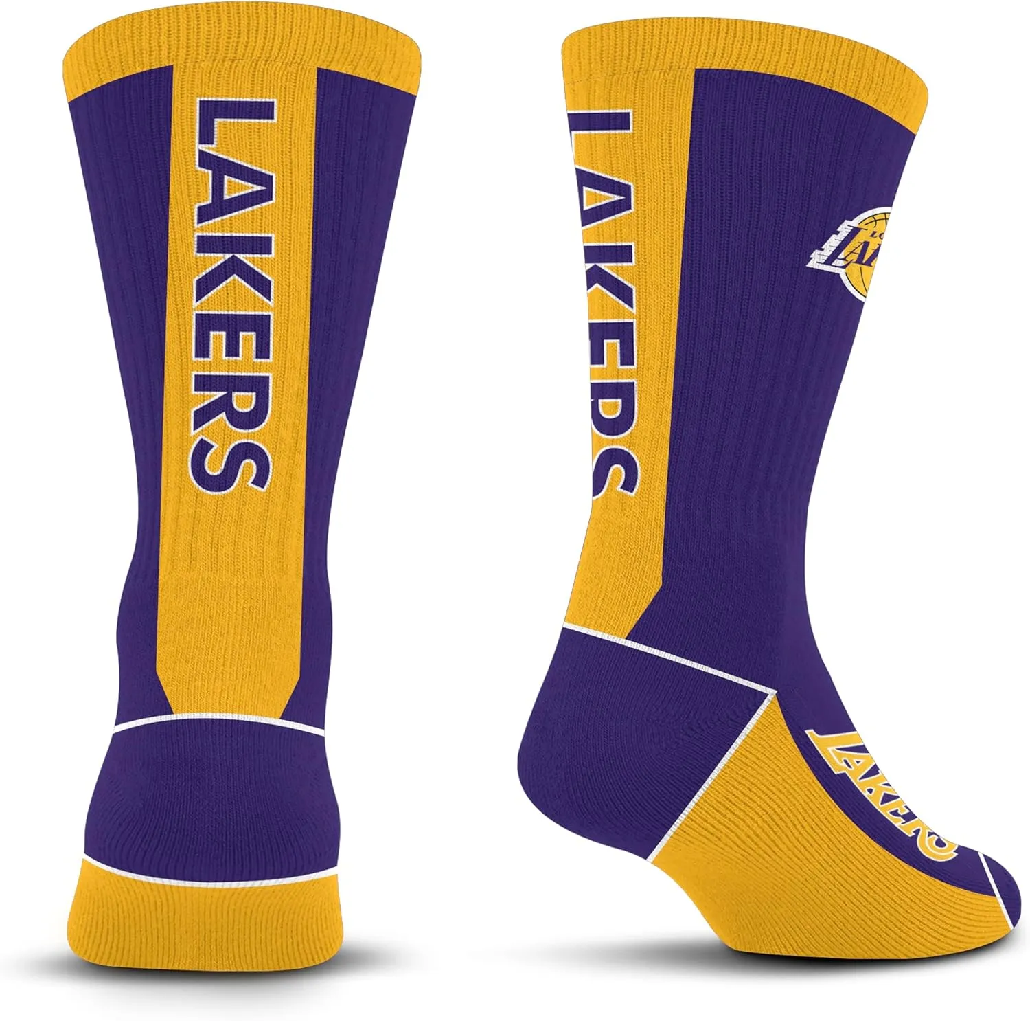 For Bare Feet Unisex Kid's NBA MVP Crew Sock Youth