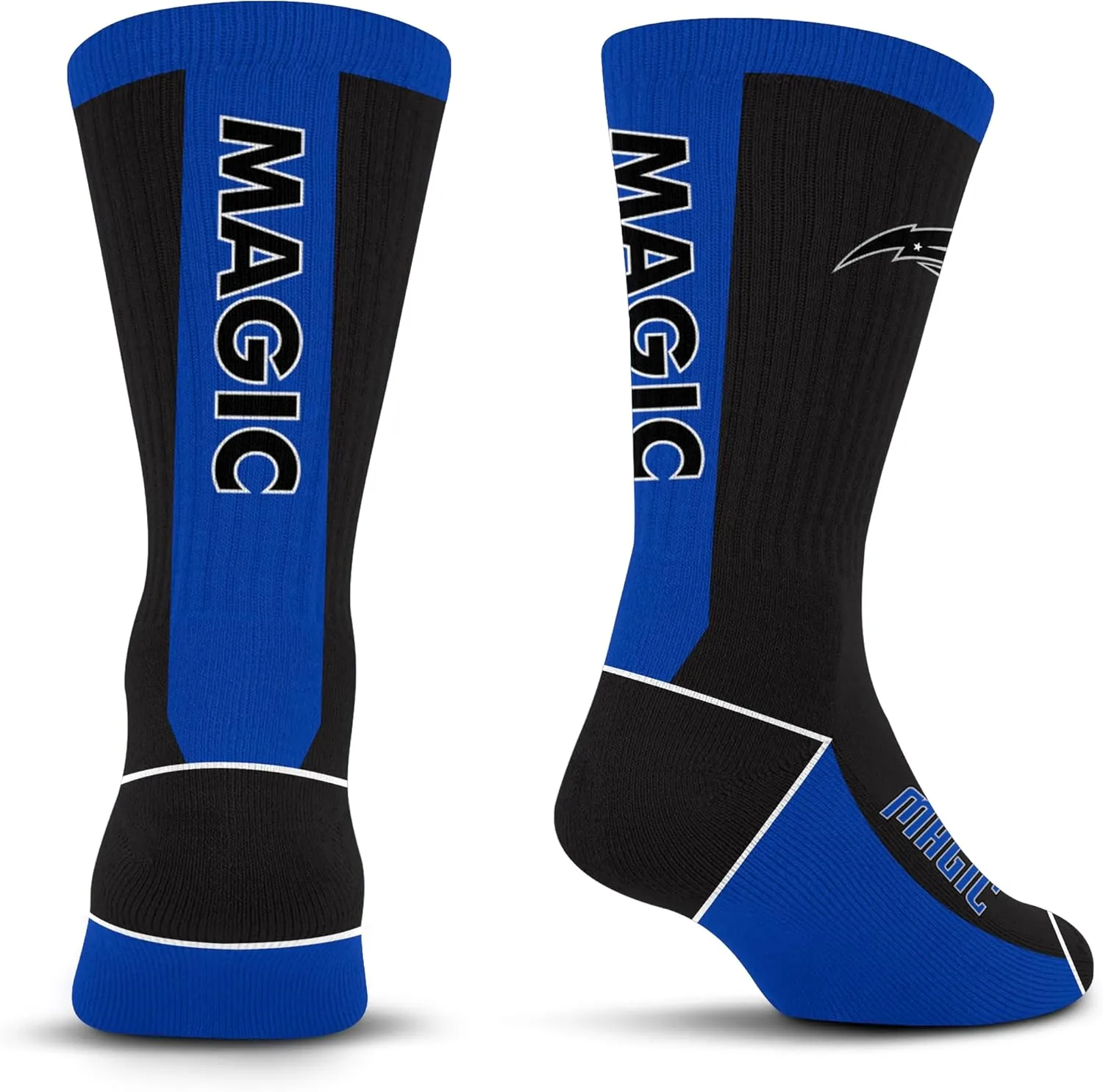 For Bare Feet Unisex Kid's NBA MVP Crew Sock Youth