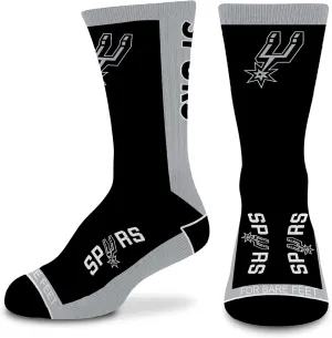 For Bare Feet Unisex Kid's NBA MVP Crew Sock Youth