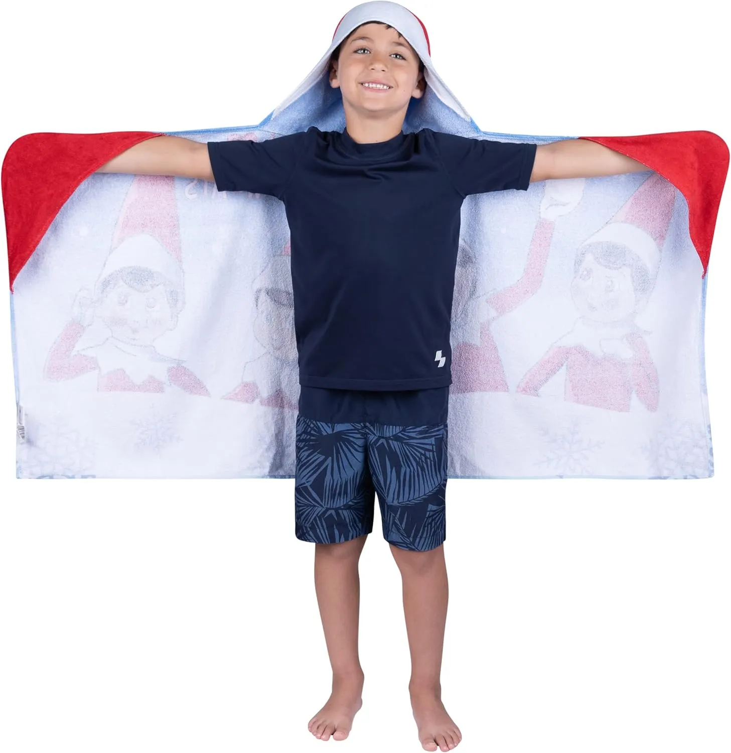 Franco Grinch by Dr. Seuss Holiday Kids Bath/Pool/Beach Soft Cotton Terry Hooded Towel Wrap, 24 in x 50 in,(Official Dr. Seuss Product)