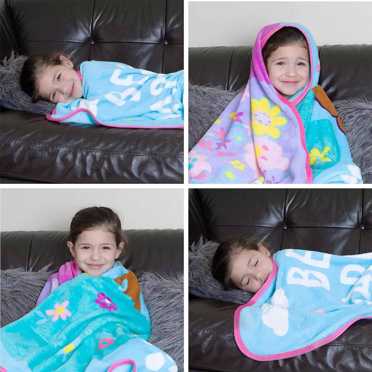 Franco Kids Bedding Super Soft Micro Raschel Throw, 46 in x 60 in, Paw Patrol Skye Girls