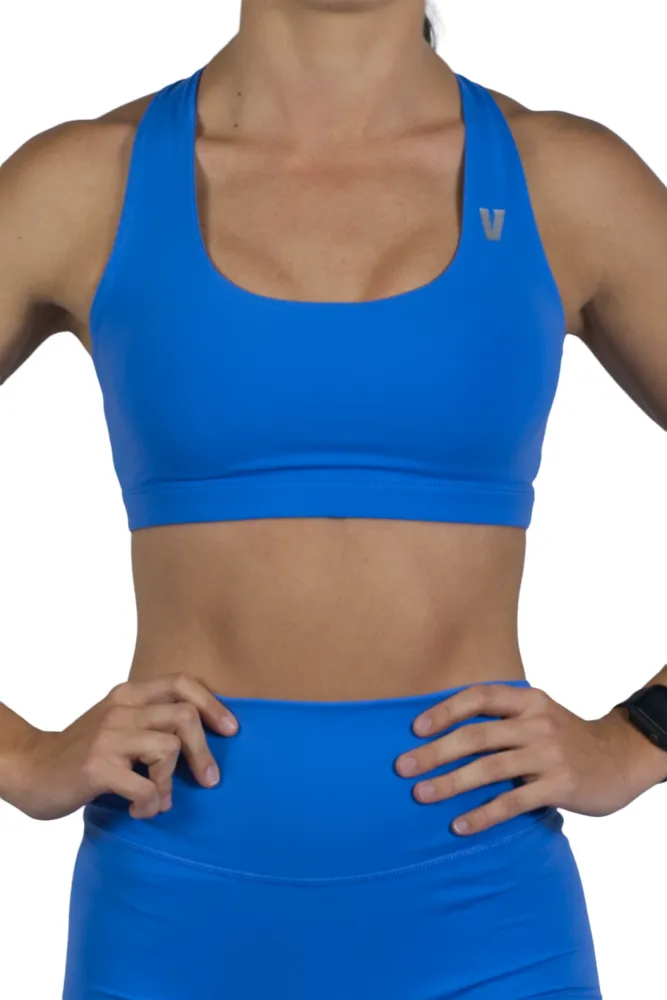 Free Flow Sports Bra - Blue
