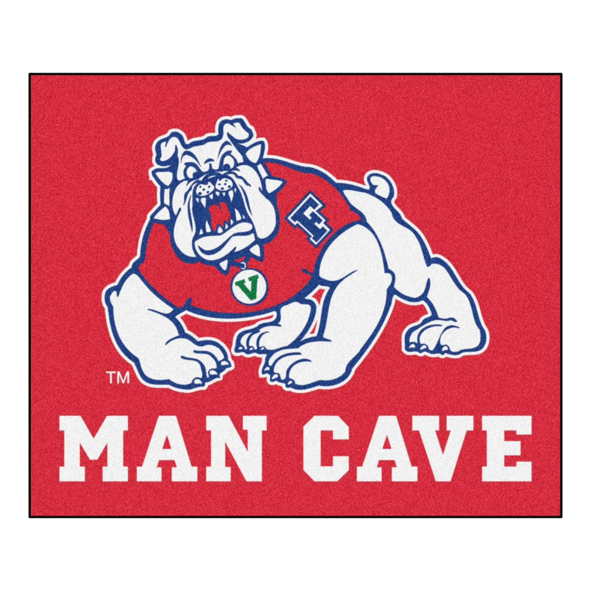 Fresno State Man Cave Tailgater Rug 5x6
