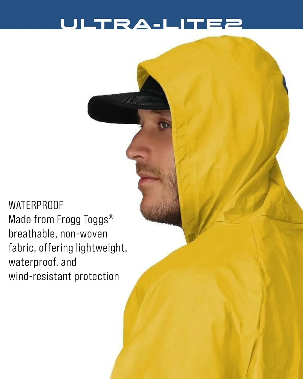 FROGG TOGGS Men's Ultra-Lite2 2-Layer Waterproof Breathable Rain Suit
