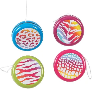 Fun Express Amazing Animal YO YO - Toys - VBS Vacation Bible School Supplies/Decor - 12 Pieces
